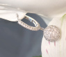 Precious Diamond Pavé Ball Earrings